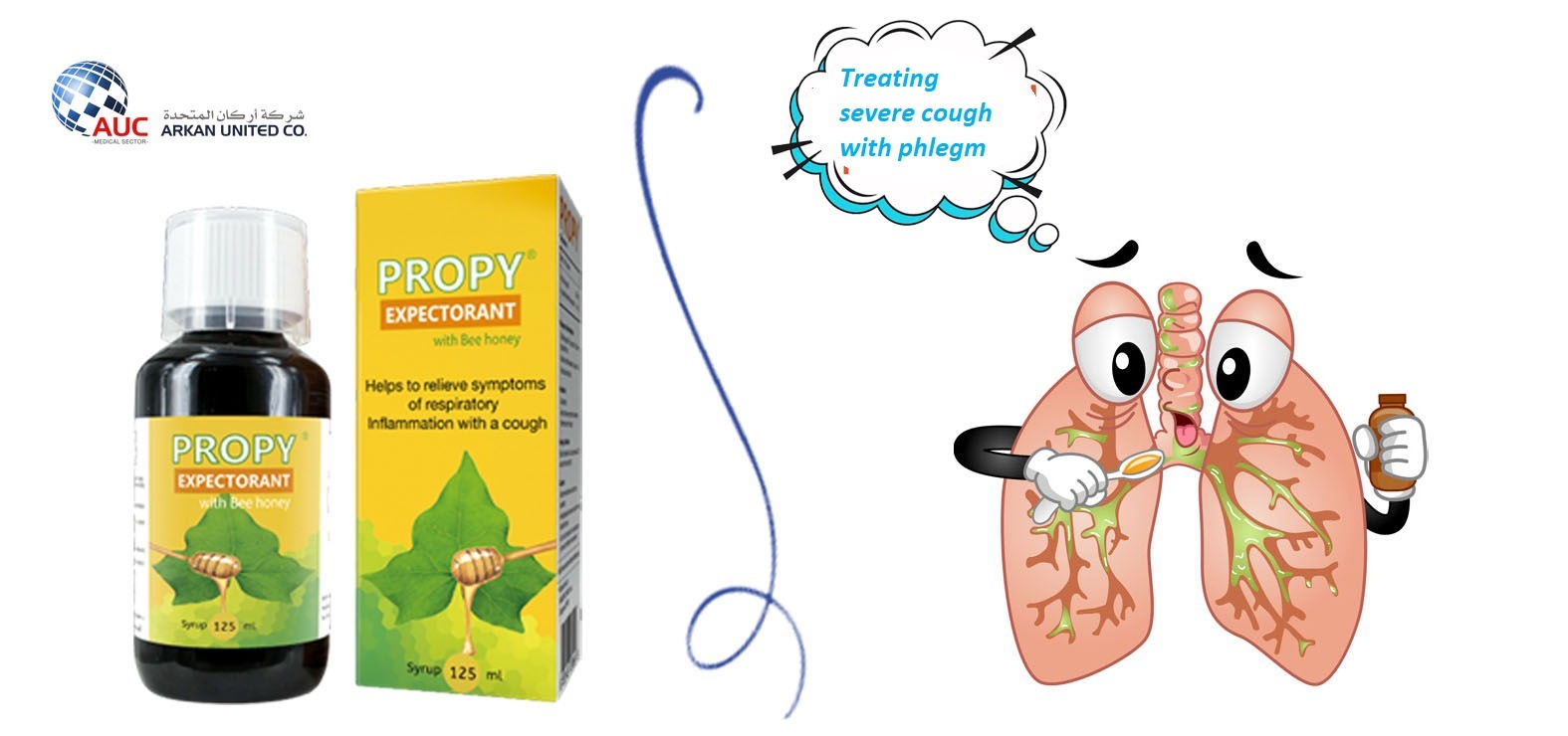 Treating severe cough with phlegm with medicine from nature and from the pharmacy